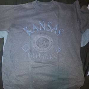 Kansas Jayhawks Gray T-Shirt
